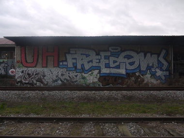 Graffiti Wall - Photo by pannonian - Uh, Air21