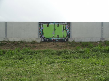 Graffiti Wall - Photo by pannonian - uh