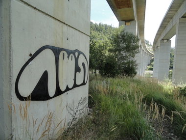 Graffiti Wall - Photo by pannonian - 100S, 100.s