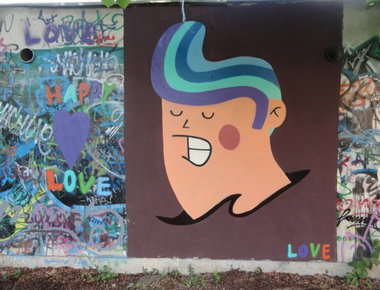 Graffiti Wall - Photo by pannonian - Oh-Uh (2012)