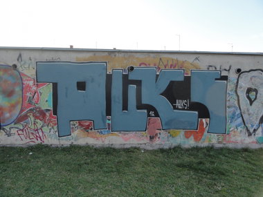 Graffiti Wall - Photo by pannonian - Auks, AuksJedan