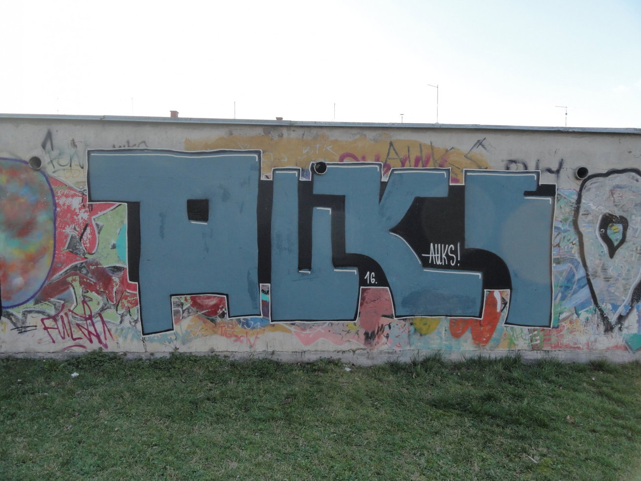 Graffiti Wall - Photo by pannonian - Auks, AuksJedan