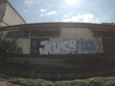 Graffiti Wall - Photo by pannonian - Auks