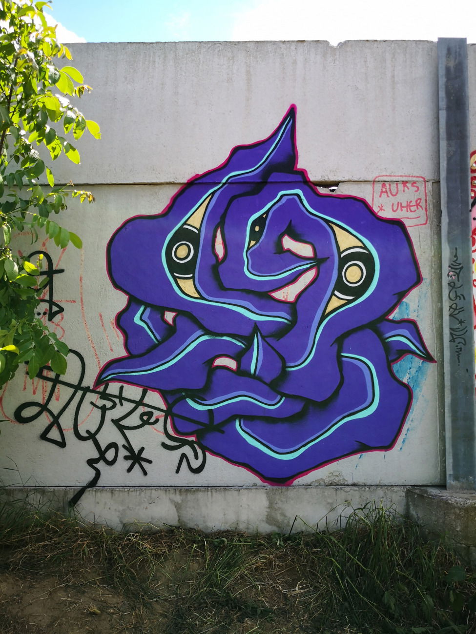 Graffiti Wall - Photo by pannonian - auks