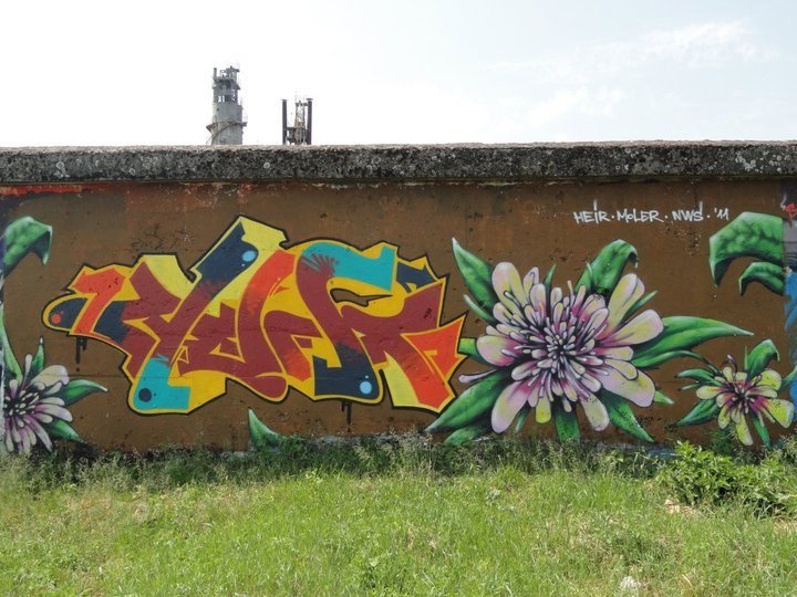 Graffiti Wall - Photo by pannonian - Heir, Moler, Nws (2011)