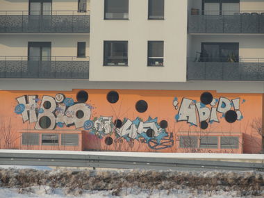 Graffiti Bombing - Photo by pannonian - Hbid