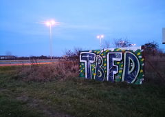 Graffiti Wall - Photo by pannonian - tbfd