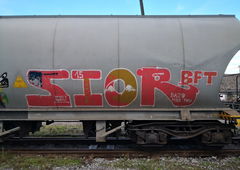 Graffiti Wall - Photo by pannonian - sior, bft