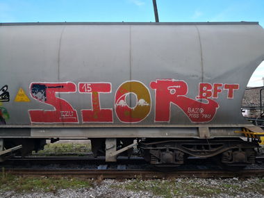 Graffiti Wall - Photo by pannonian - sior, bft