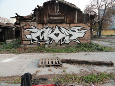 Graffiti Bombing - Photo by pannonian - Modul