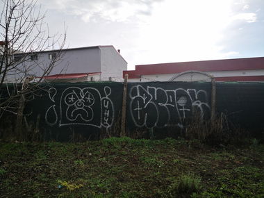 Graffiti Wall - Photo by pannonian - uh, argon