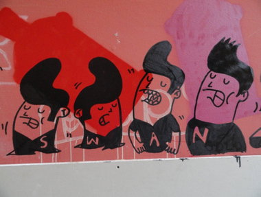 Graffiti Wall - Photo by pannonian - Oh-uh