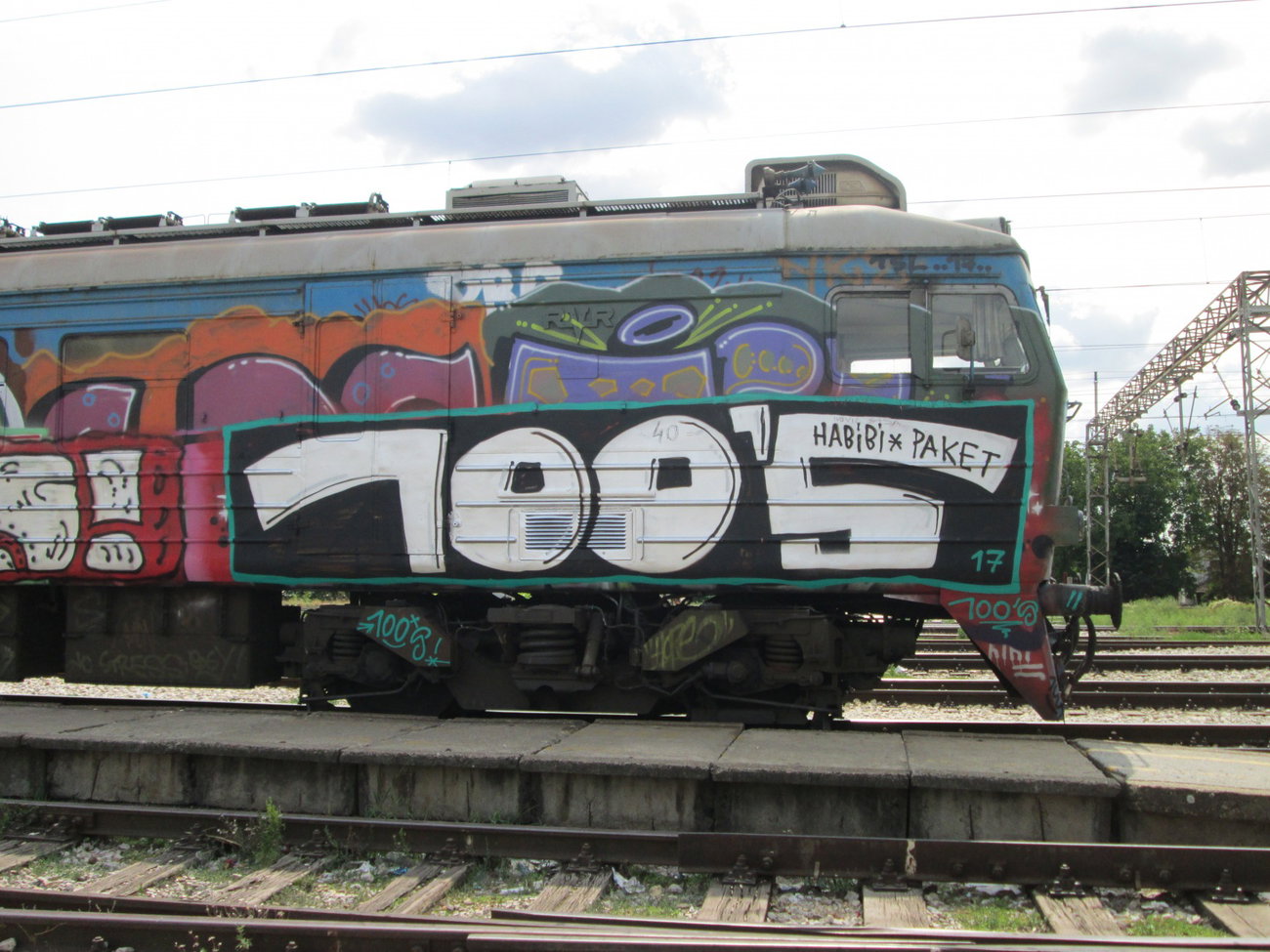 Graffiti Wall - Photo by pannonian - 100S, 100.S