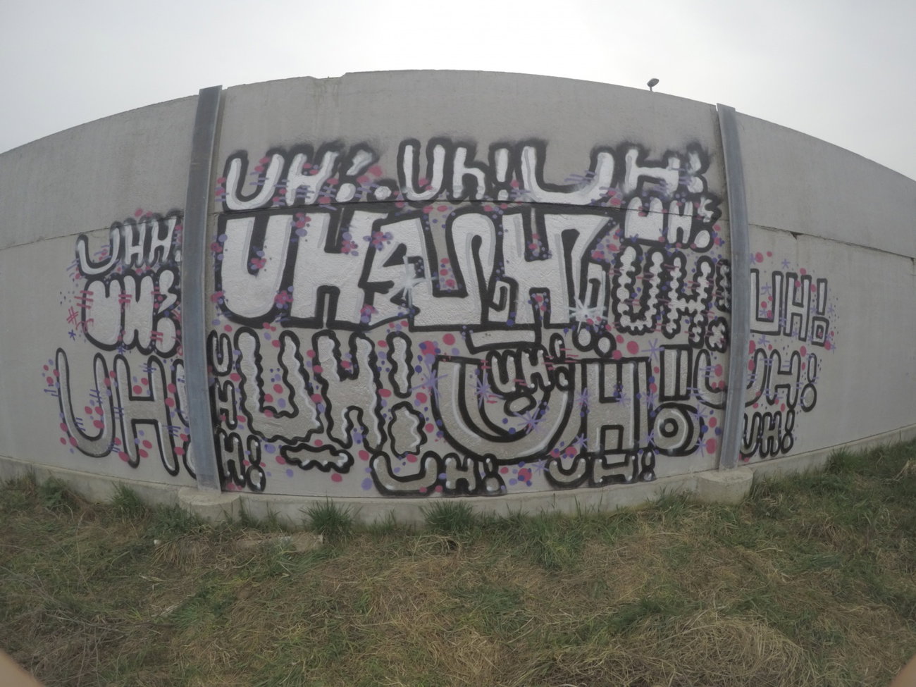 Graffiti Wall - Photo by pannonian - Uh