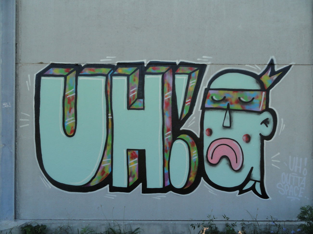 Graffiti Bombing - Photo by pannonian - Uh, Caracter