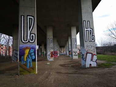 Graffiti Wall - Photo by pannonian - uh