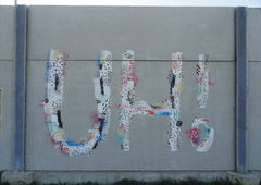 Graffiti Wall - Photo by pannonian - uh, uhone, antistyle