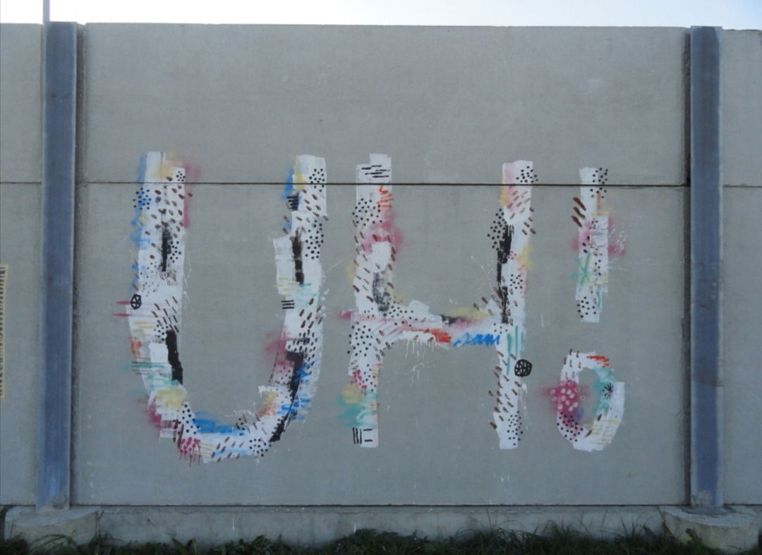 Graffiti Wall - Photo by pannonian - uh, uhone, antistyle