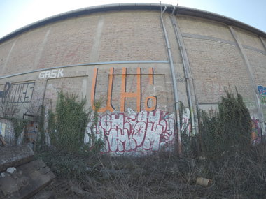 Graffiti Wall - Photo by pannonian - uh, auks