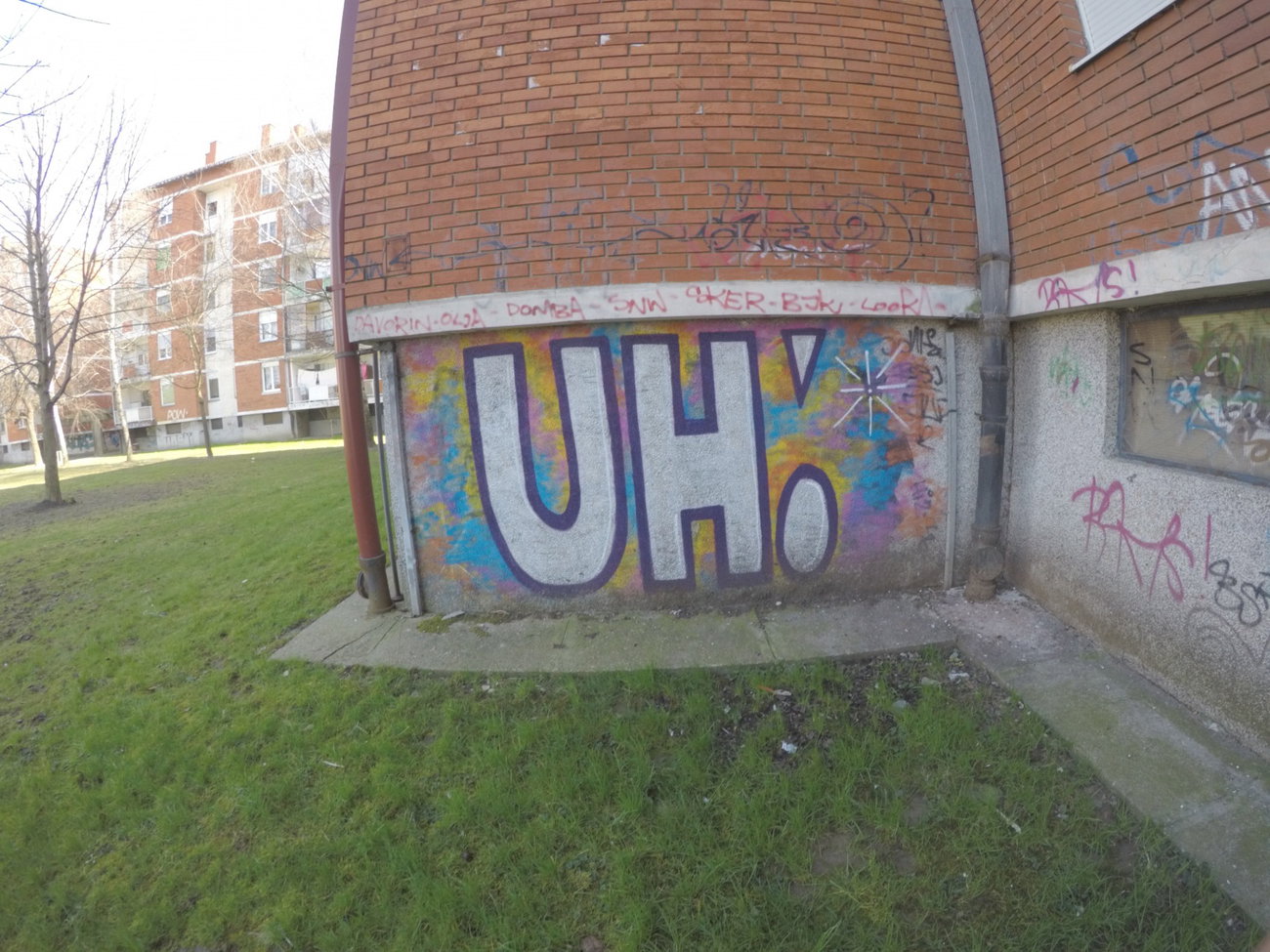 Graffiti Wall - Photo by pannonian - uh