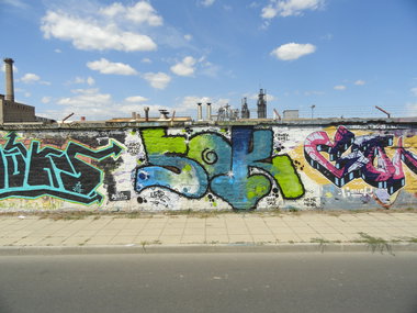 Graffiti Wall - Photo by pannonian - Sok