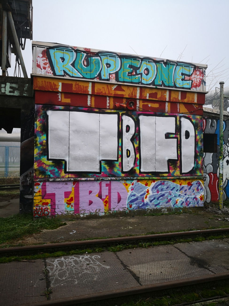 Graffiti Wall - Photo by pannonian - tbfd, we