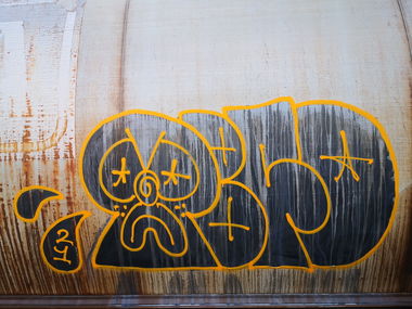 Graffiti Train - Photo by pannonian - tbfd