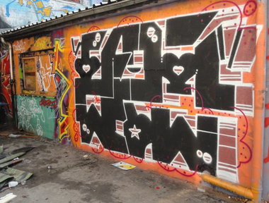 Graffiti Wall - Photo by pannonian - Zipo, Medika (2012)