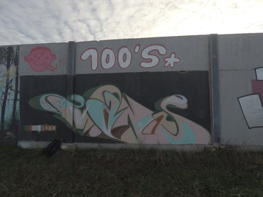 Graffiti Wall - Photo by pannonian