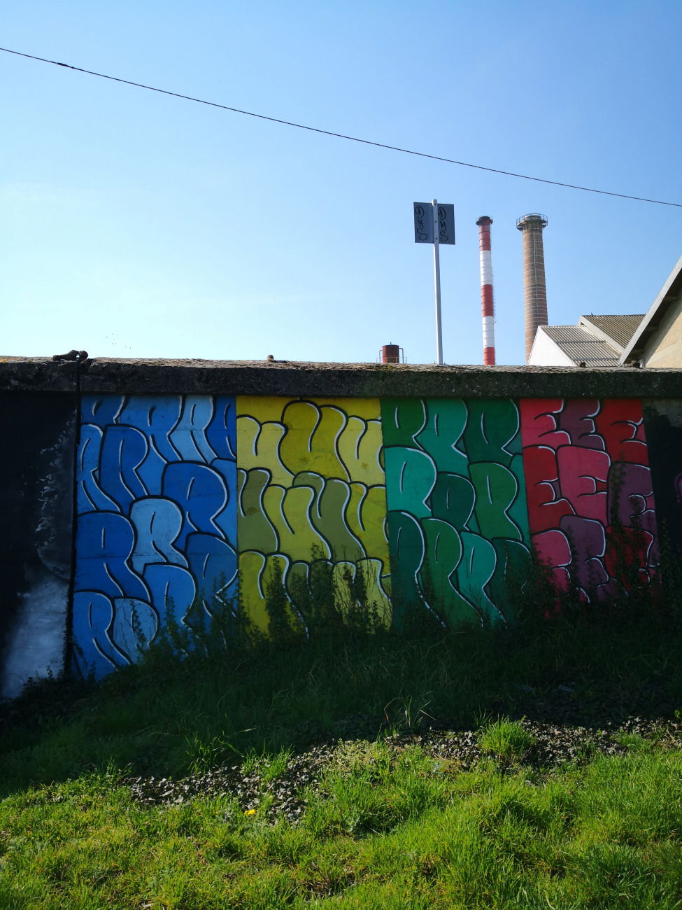 Graffiti Wall - Photo by pannonian - rupe