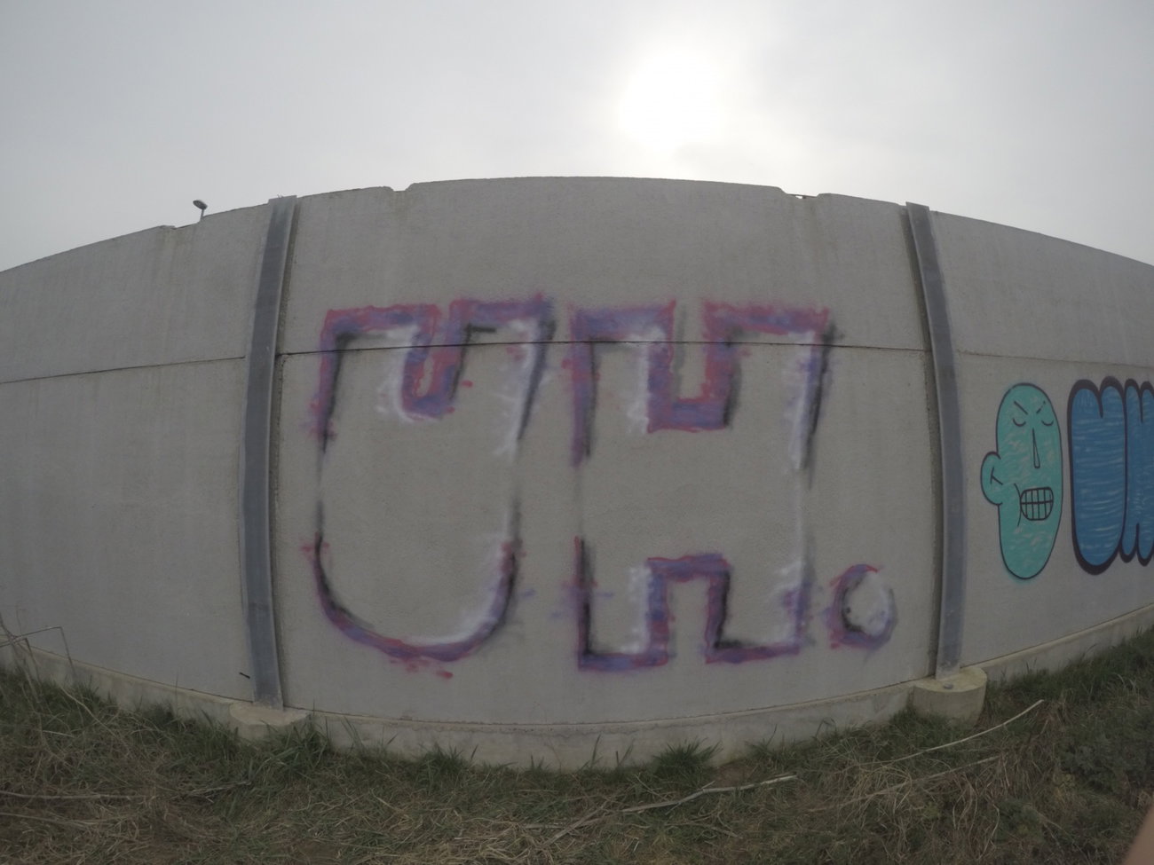 Graffiti Wall - Photo by pannonian - Uh