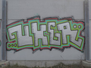 Graffiti Wall - Photo by pannonian - Uher