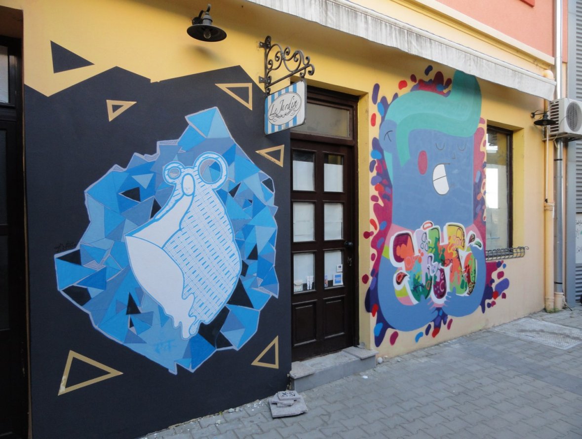 Graffiti Wall - Photo by pannonian - Auks, Oh-uh