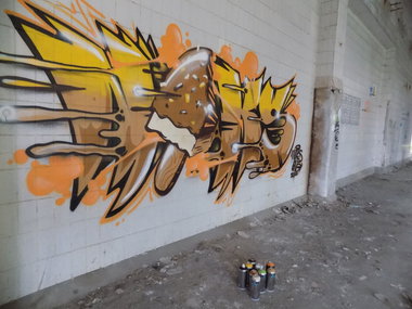 Graffiti Wall - Photo by pannonian - Niks