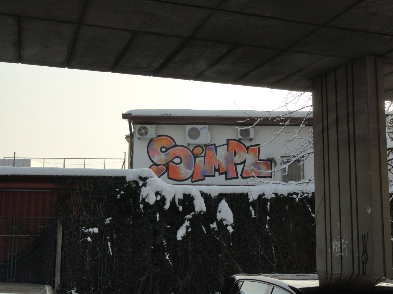 Graffiti Bombing - Photo by pannonian - Simple