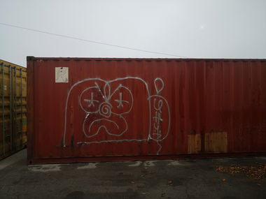 Graffiti Wall - Photo by pannonian - uh, uhone