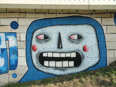 Graffiti Wall - Photo by pannonian