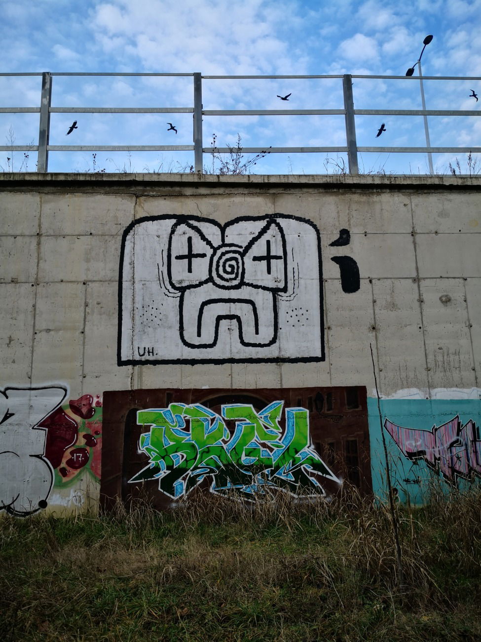 Graffiti Wall - Photo by pannonian - uh