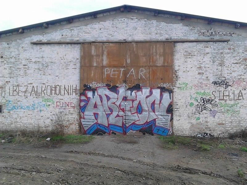 Graffiti Bombing - Photo by pannonian - Argon, Kma