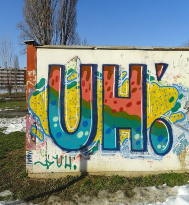 Graffiti Wall - Photo by pannonian - Uh (2015)