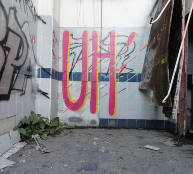 Graffiti Wall - Photo by pannonian - Uh, Getro