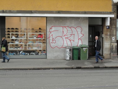 Graffiti Wall in ZAGREB - Photo by pannonian - zipo (2015)