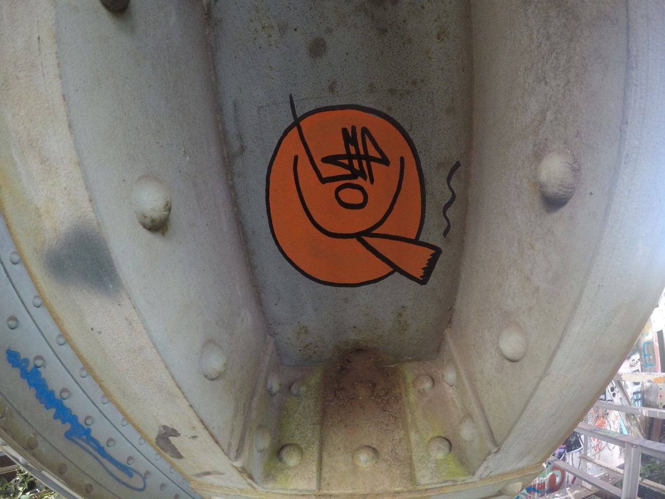 Graffiti Wall - Photo by pannonian - uh, uhone, character