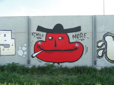 Graffiti Wall - Photo by pannonian - Uh