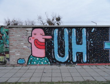 Graffiti Wall - Photo by pannonian - Uh (2015)