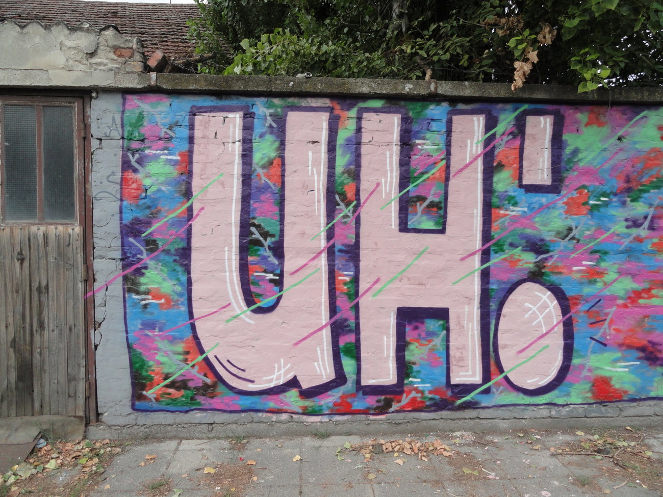 Graffiti Wall - Photo by pannonian - Uh