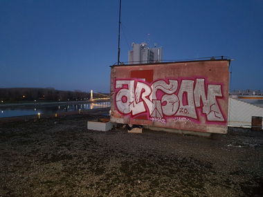 Graffiti Wall - Photo by pannonian - argon, argone