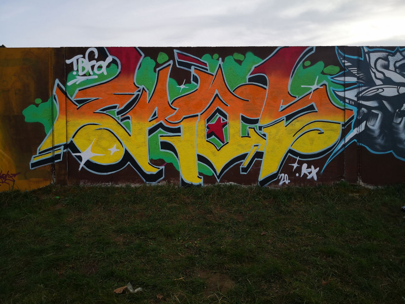 Graffiti Wall - Photo by pannonian - eras