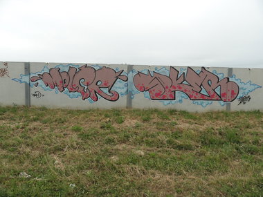 Graffiti Wall - Photo by pannonian - Moler, Soker