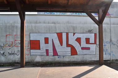 Graffiti Bombing - Photo by pannonian - Auks, Sisak, Silver